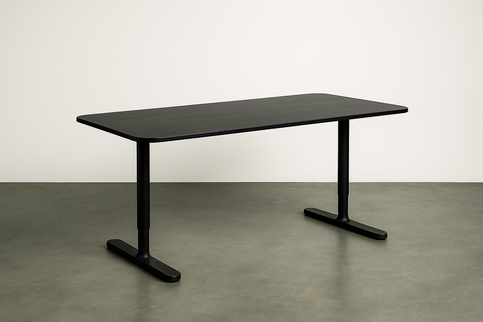 large-wooden-black-desk
