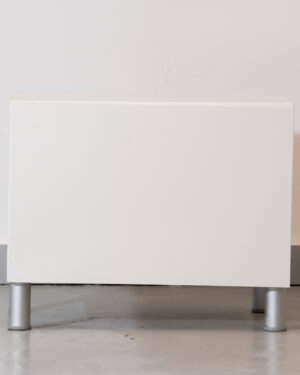 White Bedside Table