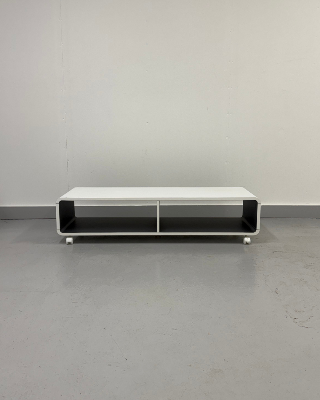 white-black-tv-bench
