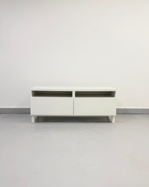 White TV Bench